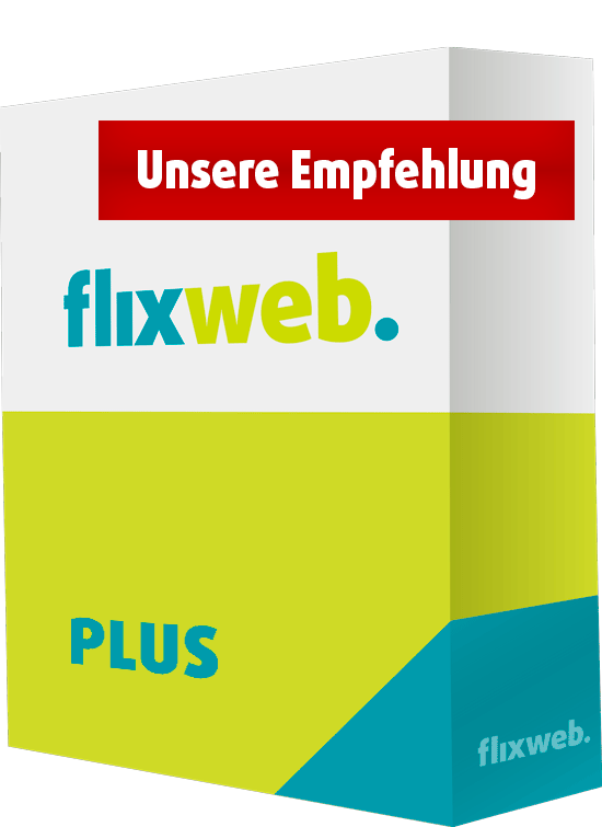 Website Homepage Paket flixweb COMFORT